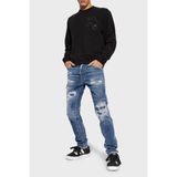 Dsquared2 Logolu Pamuklu Skinny Fit Jeans Erkek Kot Pantolon S74LB1436 S30309 470 - 50 - Lacivert