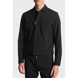 Dsquared2 Logolu Streç Yünlü Slim Fit Bomber Kot Ceket Erkek Ceket S74AM1482 S40320 900 - 52 - Siyah