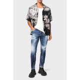 Dsquared2 Pamuklu Normal Bel Dar Paça Slim Fit Skater Jeans Erkek KOT PANTOLON S74LB1255 S30789 470