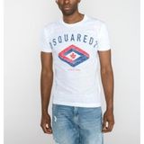 Dsquared2 Reggello Outlet - Dsquared2 - Erkek Tişört S74GD0370 - Beyaz
