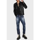 Dsquared2 S74LB1232 S30342 470 Lacivert Erkek Kot Pantolon