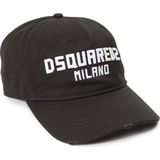 Dsquared2 Siyah Beyaz Erkek Şapka - Siyah - Beyaz - Standart