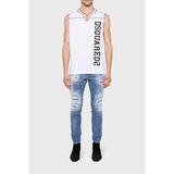 Dsquared2 Streç Pamuklu Skinny Fit Jeans Erkek Kot Pantolon S71LB1362 S30789 470 - 46 - Lacivert