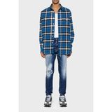 Dsquared2 Streç Pamuklu Skinny Fit Jeans Erkek Kot Pantolon S74LB1452 S30663 470 - 48 - Lacivert