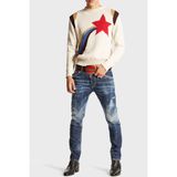 Dsquared2 Streç Pamuklu Slim Fit Jeans Erkek Kot Pantolon S71LB1368 S30342 470 - 46 - Lacivert