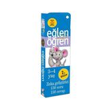 Dstil Eğlen Öğren 3-4 Yaş 2. Bölüm Çocuk Kitabı 150 Soru ve Cevapla Eğitici Eğlence
