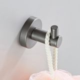 DSXLY Gri Banyo Aksesuar Seti Pirinç Tuvalet Fırçası Tutacağı WC Rulo Kağıt Havlu Rafı Raylı Duş Sabunu Bulaşık Duvar Kancası Saç Kurutma Makinesi Rafı, Palto Kancası