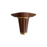 DSYapıAksesuar Babil Kahverengi Altın 12cm Plastik Ayak Mobilya Masa ve Dolap Ayağı(KAHVERENGİ ALTIN 12cm)