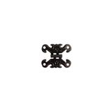 DSYapıAksesuar Kelebek Bronz Tavla Menteşesi Mobilya Kutu Menteşesi(2 ADET)(BRONZ EN:3cm BOY:2cm)