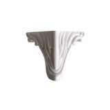 DSYapıAksesuar Lükens Desenli 12cm Plastik Ayak Mobilya Masa ve Dolap Ayağı(BEYAZ 12cm)