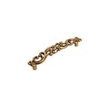 DSYapıAksesuar Metal Antik Bakır 128mm Dolap Kulpu Mobilya Kulpu(Antik Bakır)(WMN721.128.00A8)
