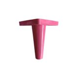 DSYapıAksesuar Pembe Plastik 14cm Rüzgar Ayak Mobilya Dolap ve Masa Ayağı(PEMBE 14cm)