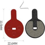 DT DT-912 Disk Fren Balatası Yüksek Performanslı 1 Çift 33.5 mm x 22.4 mm