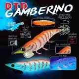 DTD Gamberino Blue Glow Natural Slow Sinking 14.3 gr 90 mm Kalamar Zokası
