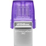 Dtduo3Cg3-256Gb Datatraveler Microduo 3C 200Mb-S Dual Usb-A + Usb-C Flash Bellek