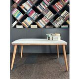 DTM HOME Bukle Tedy Krem Bench Puf