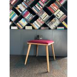 DTM HOME Kare Fuşya Bench Puf