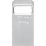 Dtmc3G2-64Gb Datatraveler Micro 200Mb-S Metal Usb 3.2 Gen 1 Flash Bellek