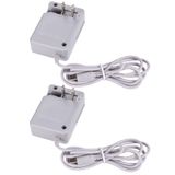 DTOL Nintendo Dsi Ndsi 3DS/3DSXL/Yeni 3DS/Yeni 3Dsll/2DS/Dsi/Dsixl için AC Adaptör Oyun Şarj Cihazı 2'li Paket