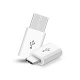 DTS Micro Usb To Type-C Dönüştürücü Beyaz Renkli Dayanıklı Tasarım ile Hızlı Veri Transferi