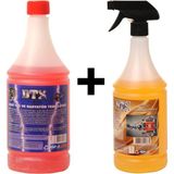 Dtx Kimya Ağır Yağ Sökücü 1 Litre & Susuz Motor Temizleyici 1 Litre