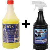 Dtx Kimya Ağır Yağ Sökücü 1 Lt & Torpido Parlatıcı Süt 500ML