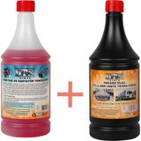 Dtx Kimya Ağır Yağ Sökücü Konsantre (1/5) 1 lt & Oto Motor ve Tır Yıkama Şampuanı 1 lt