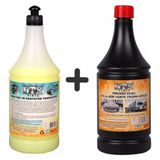 Dtx Kimya Ağır Yağ Sökücü Radyatör Temizleme 1 Litre & Cilalı Oto ve Motor Şampuanı 1 Lt