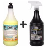 Dtx Kimya Ağır Yağ Sökücü Radyatör Temizleme 1 Litre & Lastik Parlatıcı Sıvısı 500 ml