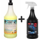 Dtx Kimya Ağır Yağ Sökücü Radyatör Temizleme 1 Litre Yağmur Suyu Kaydırıcı 1 Litre