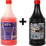 Dtx Kimya Ağır Yağ ve Radyatör Temizleme Sıvısı 1 Lt & Epoxi Yer Temizleme Sıvısı 1 Lt
