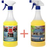 Dtx Kimya Döşeme Jant ve Motor Konsantre Temizleme 1Lt+Çok Amaçlı Temizleyici 1lt