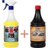 Dtx Kimya Döşeme Jant ve Motor Temizleme Sıvısı 1 Lt + Oto, Motor Yıkama Sıvısı 1 Lt %50 Indirim