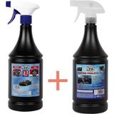 Dtx Kimya Motor Ve Jant Temizleme Sıvısı Yağ Sök. Etkili 1 Lt & Torpido Parlatıcı Süt 500 Ml