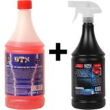 Dtx Kimya Oto Kalorifer ve Petek Temizleme 1 Litre &yağmur Su Kaydırıcı,hızlı Cila 1lt