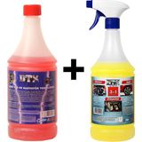 Dtx Kimya Oto Kalorifer ve Petek Temizleme 1 Lt Motor Jant Döşeme 1 Lt