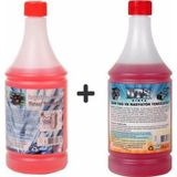 Dtx Kimya Oto Kalorifer Ve Petek Temizleme Ilacı (Solventli) 1Lt &Ağır Yağ Sökücü,Radyatör Temizleme Ilacı 1Lt