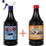 Dtx Kimya Yağ Sök.Motor Jant Temizleme Ilacı Konsantre 1/5 1 Lt & Oto, Motor Ve Tır Yıkama Şampuanı 1 Lt