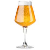 DU VINO Nucleated Teku 3.0 Stemmed Beer Glass by Rastal - Nükleasyon Pint Bardakları Daha İyi Baş Tutma, Aroma ve Lezzet için - 402 ml Craft Bira Bardağı Gelişmiş Bira İçme Mutluluğu için - Erkekler için
