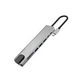 dual band 8 In 1 Ethernet Sd USB Type C Hub Hdmı Girişli Macbook Çevirici
