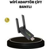 Dual Band USB Wifi Adaptör – 1200 Mbps Hız - NEXORA7239-3140 - Çok Renkli