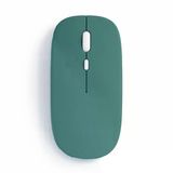 Dual Mode Kablosuz Mouse Bluetooth Usb Dongle Çoklu Cihaz Destekli Şarjlı Ve Sessiz Kullanım Haki