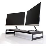 Dual Monitör Standı – Ikili Monitör Standı – Monitör Yükseltici – Metal – Siyah – SMS4BL