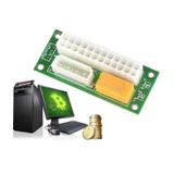 Dual Psu Fan Çoklayıcı Kablosu 24 Pin Soğutucu Adaptör Add2Psu Mining