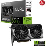 DUAL-RTX5060-O8G, 8gb, 128BIT, Gddr7, 1xhdmi, 3xdp Ekran Kartı
