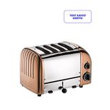 Dualit Classic Seri Bakır Rengi 4 Hazneli Ekmek Kızartma Makinesi