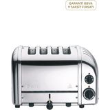 Dualit Classic Seri Gümüş Rengi 4 Hazneli Ekmek Kızartma Makinesi - Standart