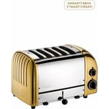 Dualit Classic Seri Pirinç Rengi 4 Dilim Buz Çözme Özellikli Ekmek Kızartma Makinesi - Standart