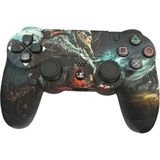 Dualshock 4 V2 Assanssin Creed Valhalla Eivor Edition Zct2 Kablosuz Ps4 Oyun Kolu - Blue Aqua