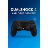 Dualshock 4 Wireless Kablosuz Gamepad – Ps4’te Gerçek Oyun Keyfi! - Siyah